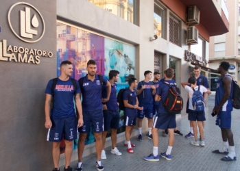 Primeros sudores para los jugadores de la primera plantilla del Melilla BC