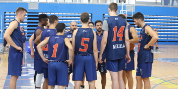 Los jugadores del Melilla Baloncesto tendrán la oportunidad de desarrollar el trabajo táctico que vienen trabajando a lo largo de la pretemporada.