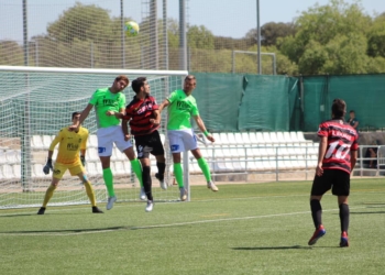 Los melillenses no jugaron un buen partido a lo largo de los 90 minutos de este partido.