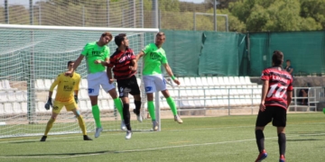 Los melillenses no jugaron un buen partido a lo largo de los 90 minutos de este partido.
