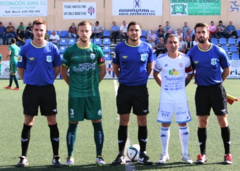 Trío arbitral que estará en tierras madrileñas durante este próximo fin de semana.