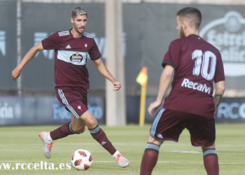 Imagen de uno de los partidos del cuadro celtiña.