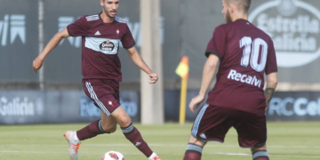 Imagen de uno de los partidos del cuadro celtiña.