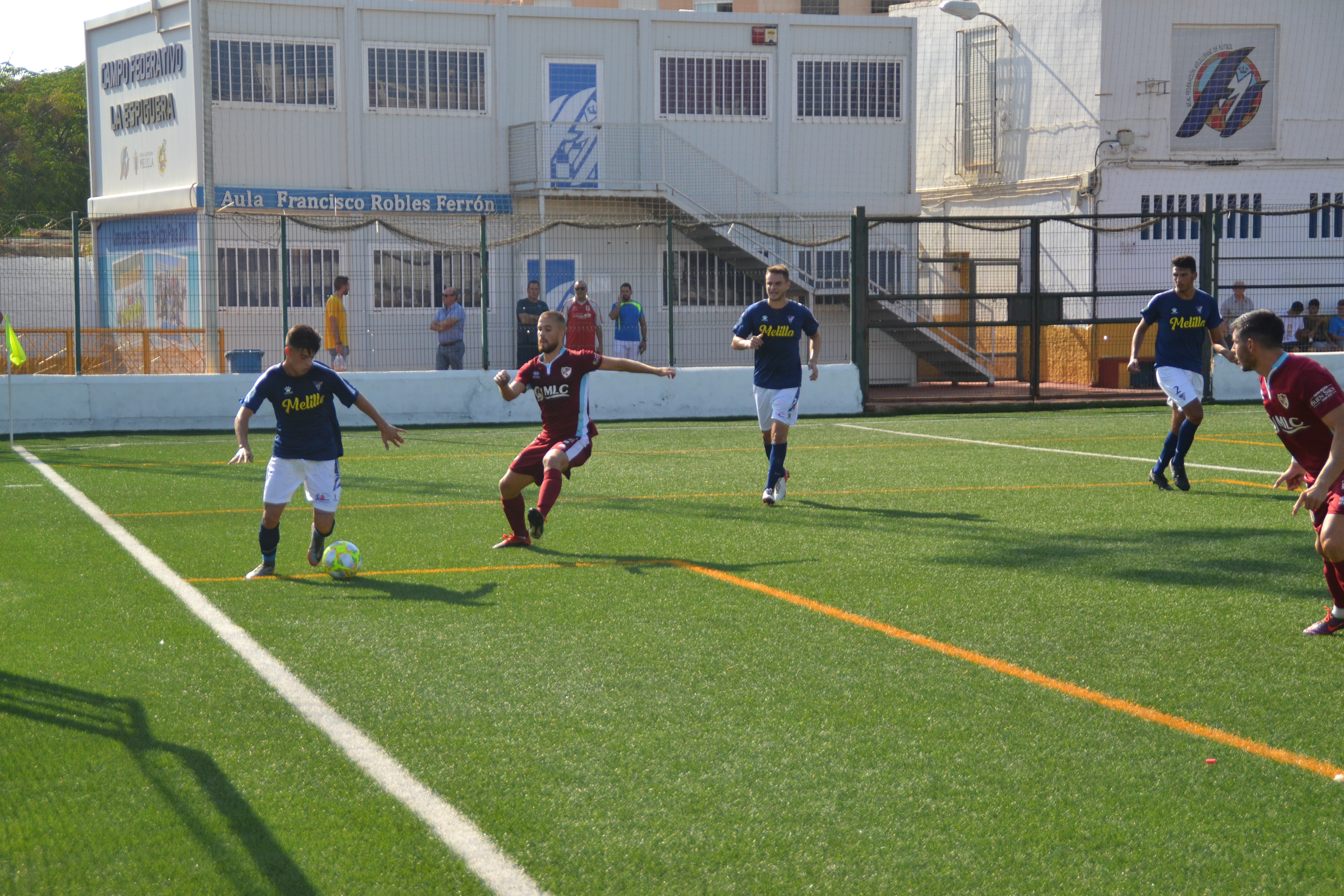 Campo de futbol la espiguera melilla