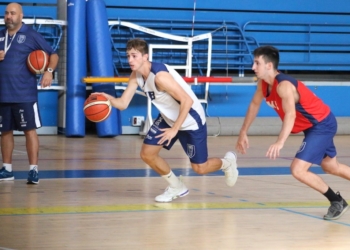 Fede Uclés, jugador del Melilla Baloncesto