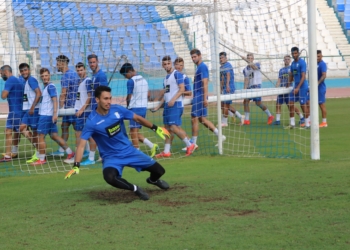 Gran intensidad en el trabajo realizado en el estadio Álvarez Claro.