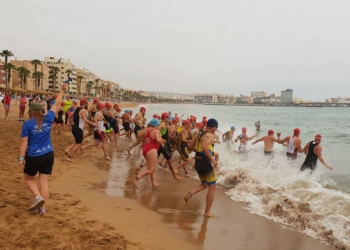 Imagen de la salida de una de las competiciones disputadas en tierras melillenses.