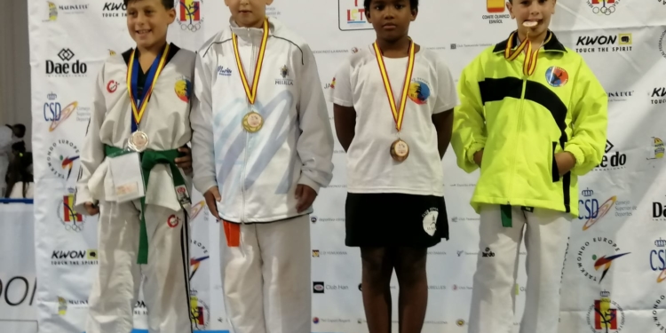 El taekwondo local se trae cinco medallas de la Liga Nacional