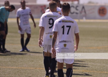 Jugadores de la escuadra palmesana.