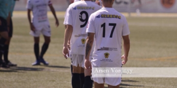 Jugadores de la escuadra palmesana.