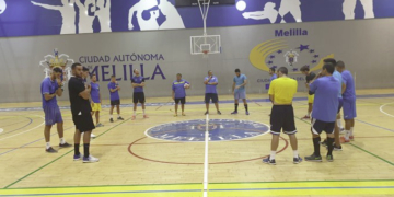 Imagen de uno de las sesiones de entrenamientos.