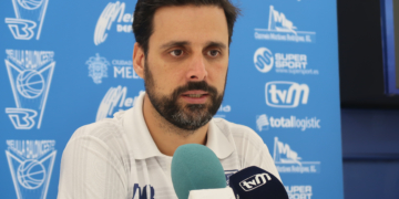 Alejandro Alcoba dio en la matinal de ayer jueves la habitual rueda de prensa previa a los partidos.