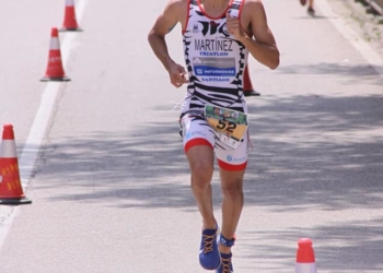 Álvaro Martínez, en una de sus competiciones.