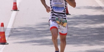 Álvaro Martínez, en una de sus competiciones.