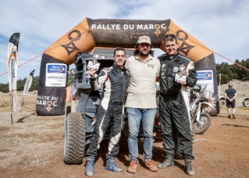 Diego Ortega junto a su compañeros de fatigas.