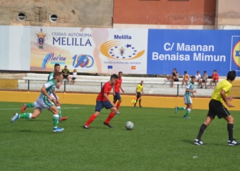 Los melillenses siempre fueron a remolque en el marcador.