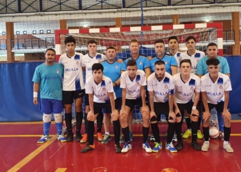 Componentes de la escuadra de la Peña Real Madrid.