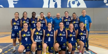 Componentes de la escuadra de La Salle Melilla.