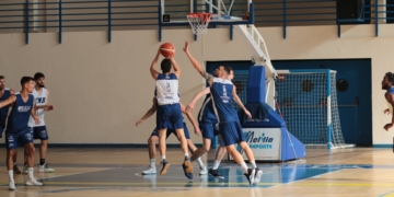 Sesión de entrenamiento del cuadro melillense.