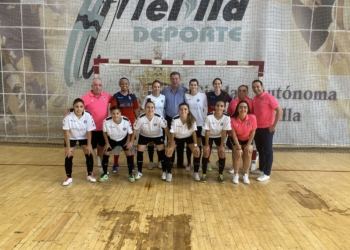 Componentes de la primera plantilla melillense.