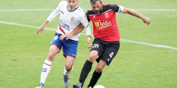 Los melillenses no jugaron un buen segundo tiempo.
