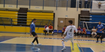Billal fue el autor del gol de la escuadra melillense en el partido de ayer frente a un potente BeSoccer UMA Antequera.