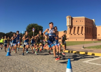 Salida de una de las últimas competiciones que se disputó en nuestra ciudad.