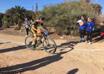 Imagen de la última competición duatlética celebrada en tierras melillenses.