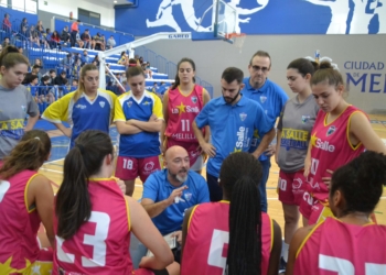 Las jugadores de La Salle disfrutaron en la disputa de este encuentro.