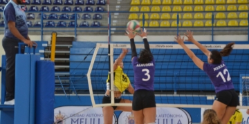 Las jugadoras de nuestra ciudad se dejaron todo en cada una de las jugadas en este último partido de liga.