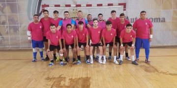 Jugadores de la escuadra de la Peña Real Madrid.