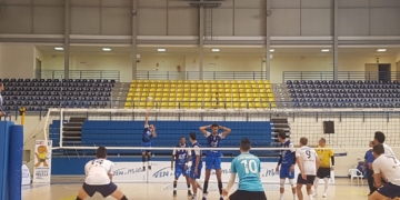Los melillenses no están desplegando un buen voleibol.