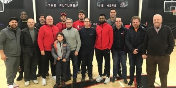 Imagen de los técnicos españoles que se encuentran en tierras canadienses.