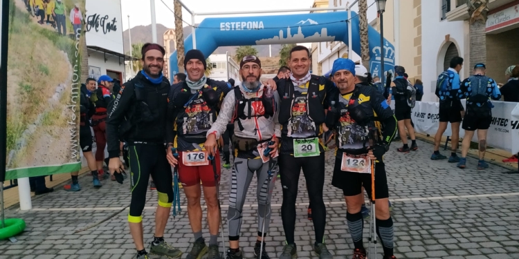 El trail melillense se cita en Estepona