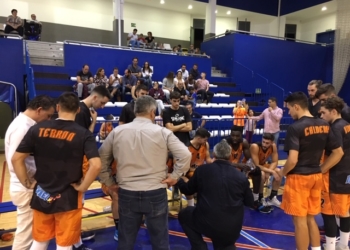 Imagen del último partido en competición oficial.