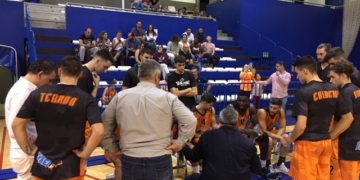Imagen del último partido en competición oficial.