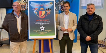 Presentación del cartel del partido entre el Melilla CD y el Levante UD.