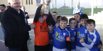 Choque apasionante y no apto para cardíacos el que se vivió entre la UD Melilla B y la Peña Barcelonista B