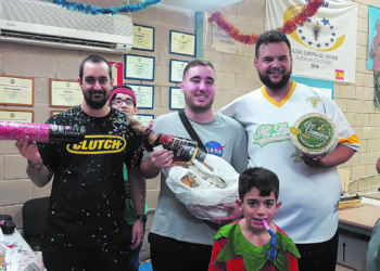 Ganadores de la Tirada del Pavo en la categoría sénior.