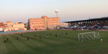 Imagen del estadio municipal Álvarez Claro.