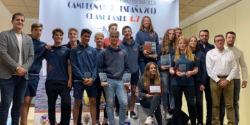 La entrega de trofeos pone el colofón 	al Nacional Láser 4.7 juvenil en Melilla