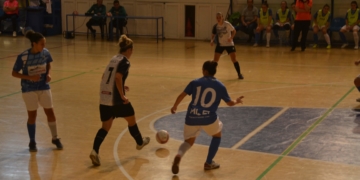 María Soto, en el último de los partidos de liga.