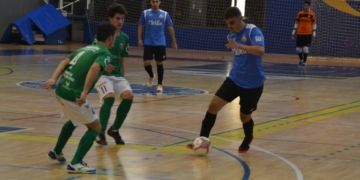 Imagen de uno de los partidos de la escuadra melillense.