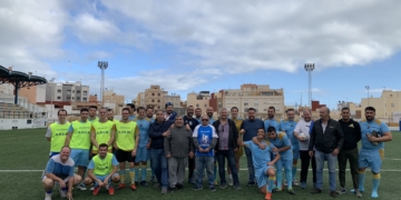 Todos los deportistas 	que se vistieron de corto se lo pasaron en grande durante este encuentro