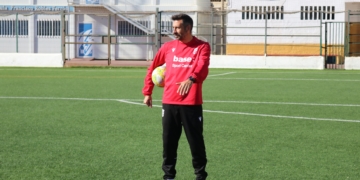 Manolo Herrero, entrenador unionista.