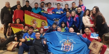 Componentes del deporte de nuestra ciudad que se dieron cita en la competición murciana.