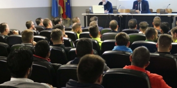 Puesta de largo del trabajo que desarrolla el máximo representante nacional de fútbol en nuestra ciudad.