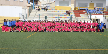 Imágenes de los diferentes momentos deportivos vividos durante la jornada de ayer.