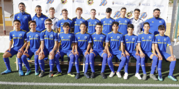 Componentes del combinado de Melilla Sub-16.