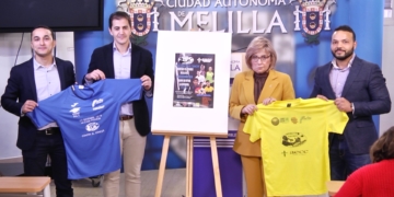 Imagen de la presentación del cartel, que se llevó a cabo en la jornada de ayer.